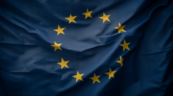 a flag of Euro